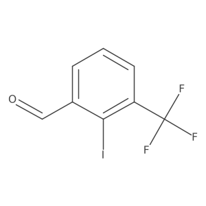 2-Iodo-3-(trifluoromethyl)benzaldehyde结构式