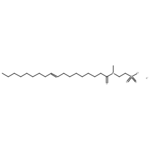 Potassium oleylmethyltauride结构式