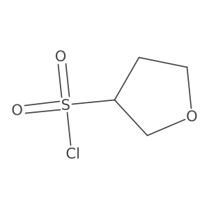 (3S)-Oxolane-3-sulfonyl chloride结构式