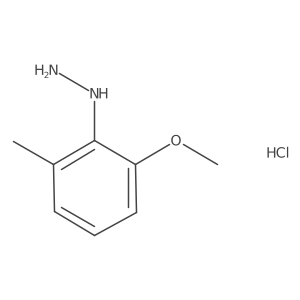 1-(2-Methoxy-6-methylphenyl)hydrazine hydrochloride结构式