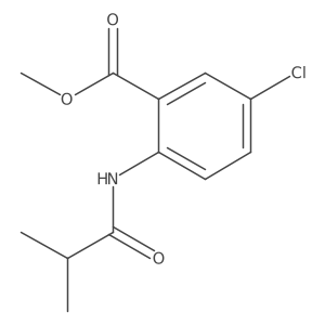 Methyl 5-chloro-2-(2-methylpropanoylamino)benzoate Structure