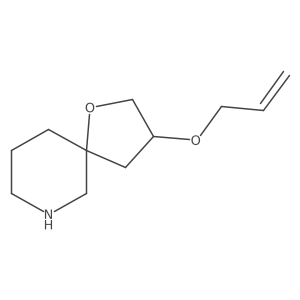 3-(Allyloxy)-1-Oxa-7-Azaspiro[4.5]Decane Structure