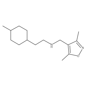 [(Dimethyl-1,2-oxazol-4-yl)methyl][2-(4-methylcyclohexyl)ethyl]amine Structure