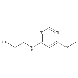 N1-(6-methoxypyrimidin-4-yl)ethane-1,2-diamine结构式