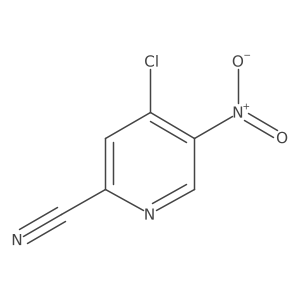 4-Chloro-5-nitropicolinonitrile Structure