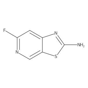 6-Fluoro-[1,3]thiazolo[5,4-c]pyridin-2-amine Structure