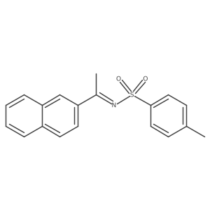 4-Methyl-N-[1-(2-naphthalenyl)ethylidene]benzenesulfonamide Structure