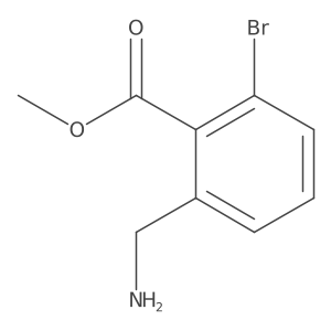 Methyl 2-(aminomethyl)-6-bromobenzoate Structure
