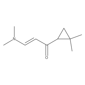 3-(Dimethylamino)-1-(2,2-dimethylcyclopropyl)prop-2-en-1-one Structure