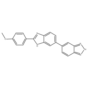 5-(2-(4-Methoxyphenyl)-1H-benzo[d]imidazol-6-yl)benzo[c][1,2,5]selenadiazole Structure