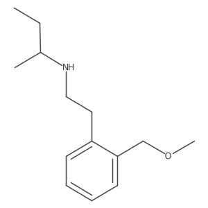 (Butan-2-yl)({2-[2-(methoxymethyl)phenyl]ethyl})amine结构式