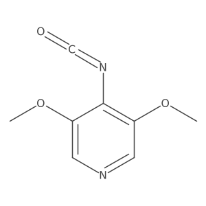 4-Isocyanato-3,5-dimethoxypyridine Structure
