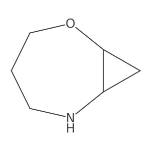 2-Oxa-6-azabicyclo[5.1.0]octane Structure