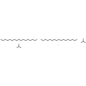 Titanium, bis(1-hexadecanolato)bis(2-propanolato)-, (T-4)-结构式