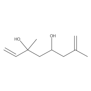 (3S,5S)-3,7-Dimethylocta-1,7-diene-3,5-diol结构式