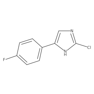 2-chloro-5-(4-fluorophenyl)-1H-imidazole Structure