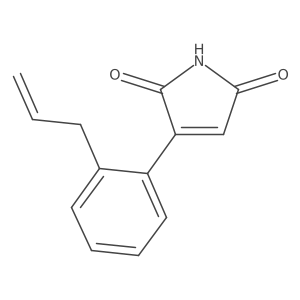 1H-Pyrrole-2,5-dione, 3-[2-(2-propen-1-yl)phenyl]-结构式