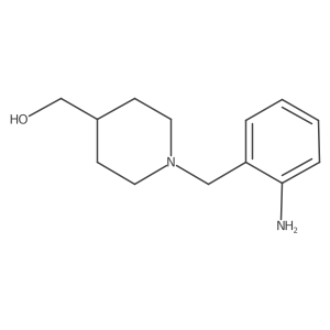 {1-[(2-Aminophenyl)methyl]piperidin-4-yl}methanol结构式