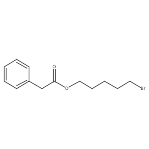 5-Bromopentyl benzeneacetate Structure