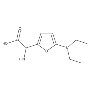 2-Amino-2-(5-(diethylamino)furan-2-yl)acetic acid Structure