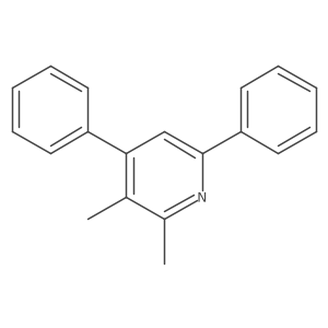 2,3-Dimethyl-4,6-diphenylpyridine Structure