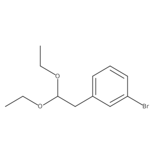 1-Bromo-3-(2,2-diethoxyethyl)benzene Structure