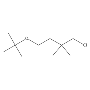 4-(Tert-butoxy)-1-chloro-2,2-dimethylbutane结构式