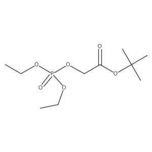Tert-butyl 2-((diethoxyphosphoryl)oxy)acetate Structure