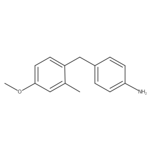 4-(4-Methoxy-2-methylbenzyl)aniline Structure