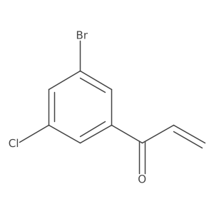 1-(3-Bromo-5-chlorophenyl)prop-2-en-1-one Structure