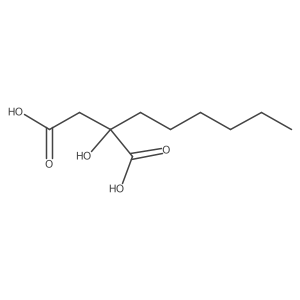 Hexylmalic acid Structure