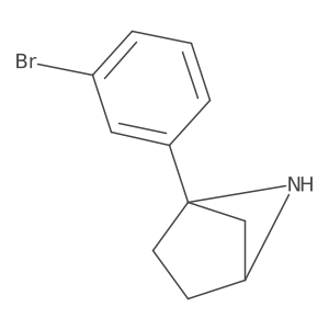 1-(3-Bromophenyl)-5-azabicyclo[2.1.1]hexane Structure