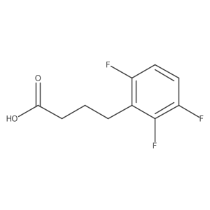 4-(2,3,6-Trifluorophenyl)butanoic acid Structure