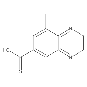 8-Methylquinoxaline-6-carboxylic acid Structure