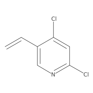 2,4-Dichloro-5-ethenylpyridine Structure
