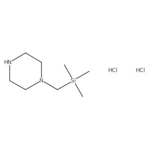 1-[(Trimethylsilyl)methyl]piperazinedihydrochloride Structure