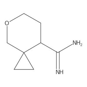 5-Oxaspiro[2.5]octane-8-carboximidamide Structure
