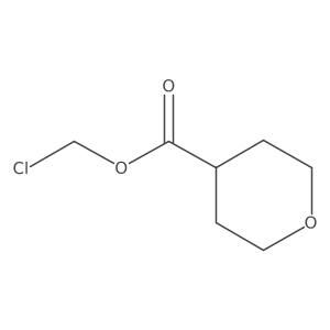Chloromethyl oxane-4-carboxylate结构式