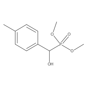 Phosphonic acid, [(R)-hydroxy(4-methylphenyl)methyl]-, dimethyl ester结构式