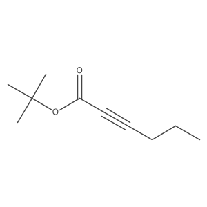 Tert-butyl hex-2-ynoate Structure