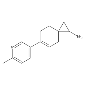 6-(6-Methylpyridin-3-yl)spiro[2.5]oct-5-en-1-amine Structure