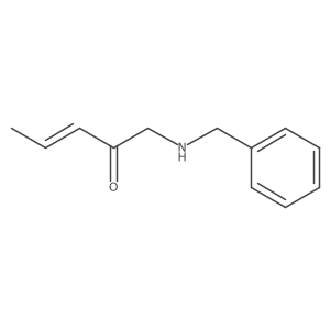 1-(Benzylamino)pent-3-en-2-one Structure
