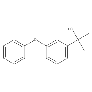 2-(3-Phenoxyphenyl)propan-2-ol结构式