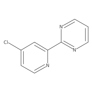 2-(4-Chloropyridin-2-yl)pyrimidine Structure