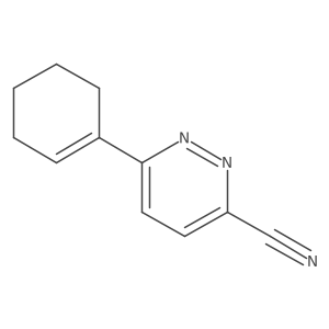 6-(Cyclohex-1-en-1-yl)pyridazine-3-carbonitrile结构式