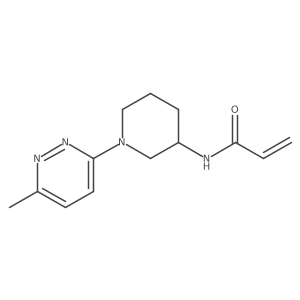 N-[1-(6-Methylpyridazin-3-yl)piperidin-3-yl]prop-2-enamide Structure