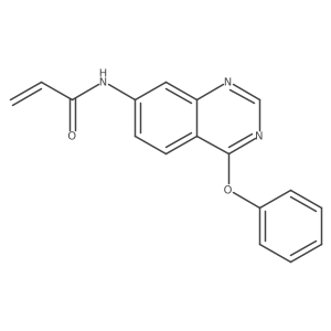 N-(4-Phenoxyquinazolin-7-yl)prop-2-enamide Structure