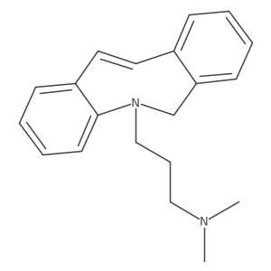 N,N-Dimethyldibenz[b,f]azocine-5(6H)-propanamine结构式