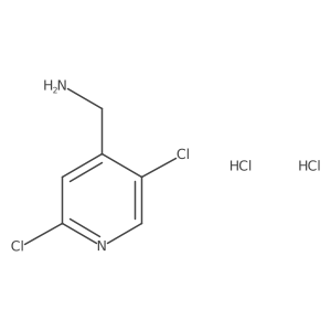 1-(2,5-Dichloropyridin-4-yl)methanamine dihydrochloride结构式