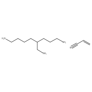 4-(Aminomethyl)octane-1,8-diamine;prop-2-enenitrile Structure
